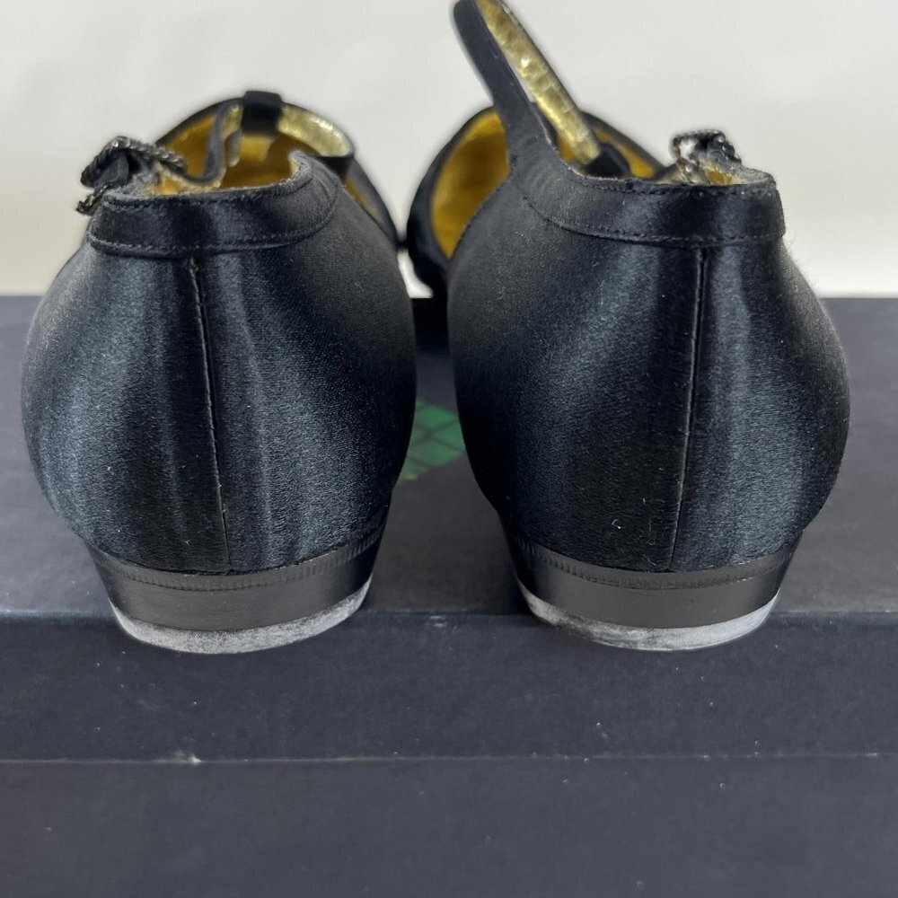 BOTTEGA VENETA INTRECCIATO T-STRAP FLATS - Picture 7 of 13